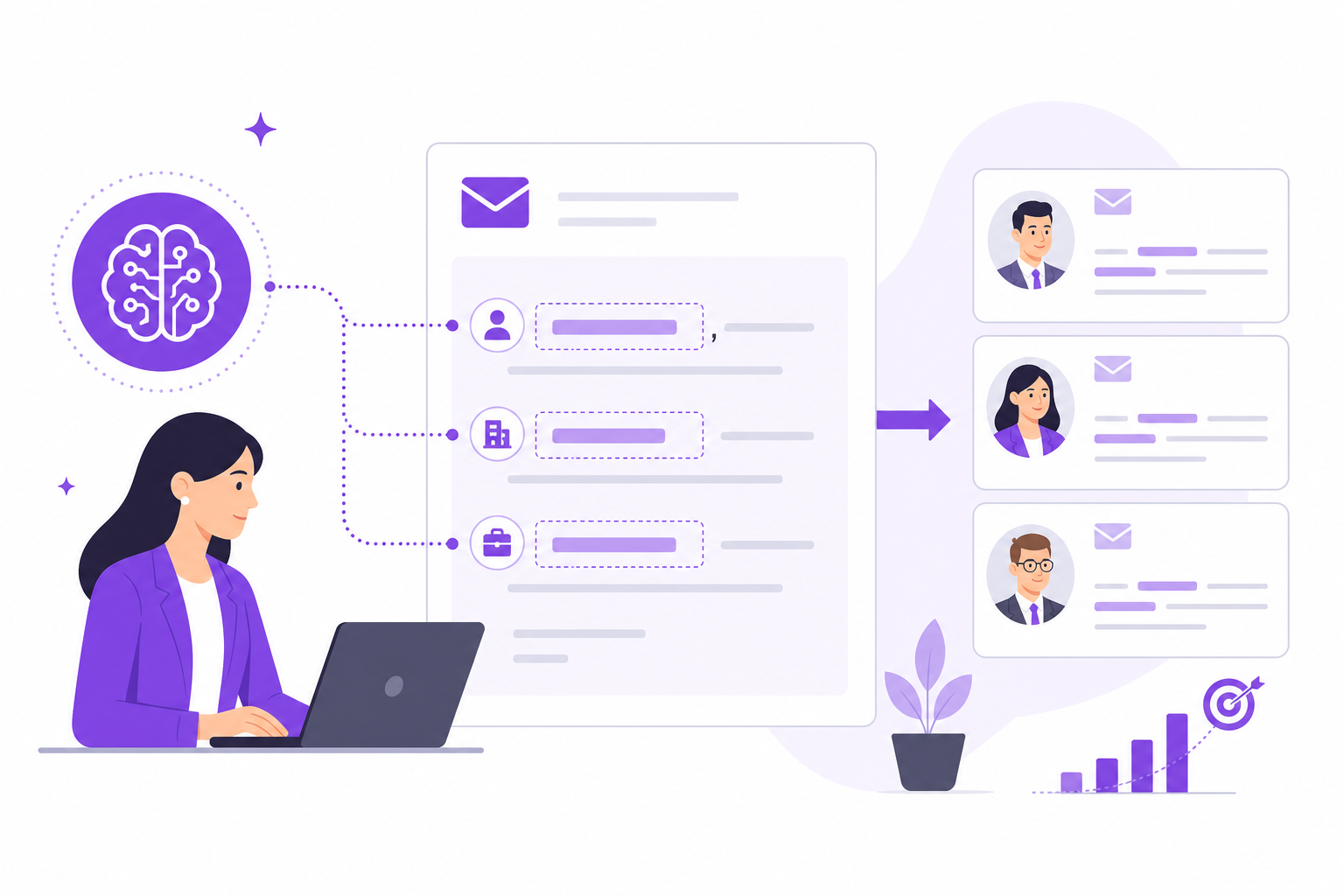 AI Email Personalization for B2B — B2B AI outreach guide
