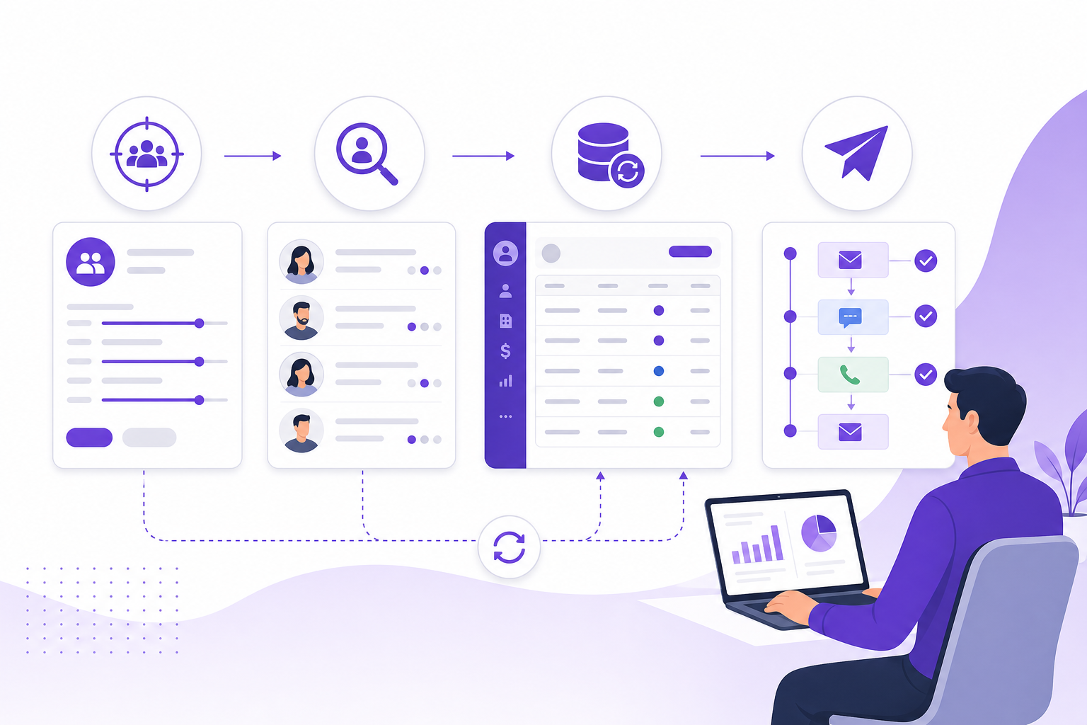 Best CRM Workflow for Outbound Sales — B2B CRM and sales ops guide